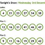 irish lottery results for tonight all 3 draws please